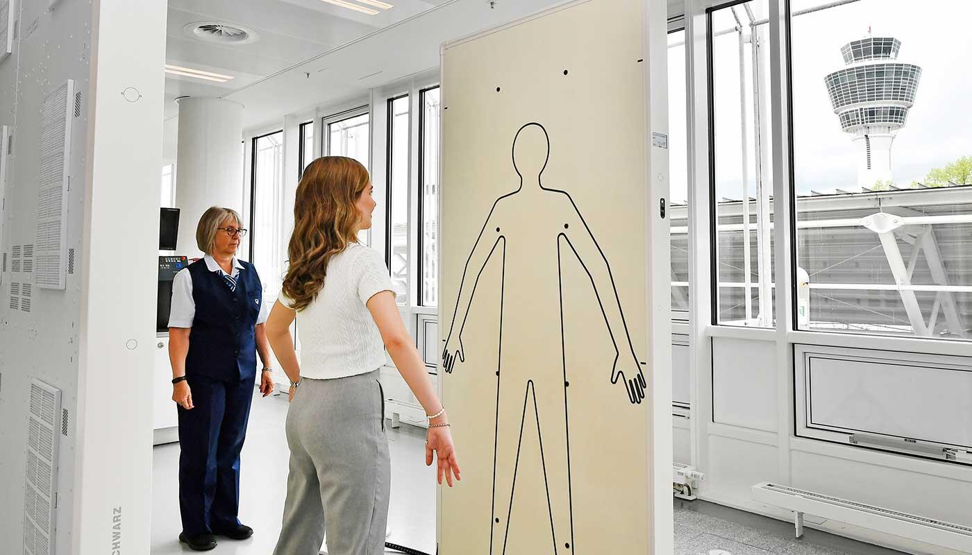 Ihr Weg durch die Kontrollstelle Ihr Weg durch die Kontrollstelle