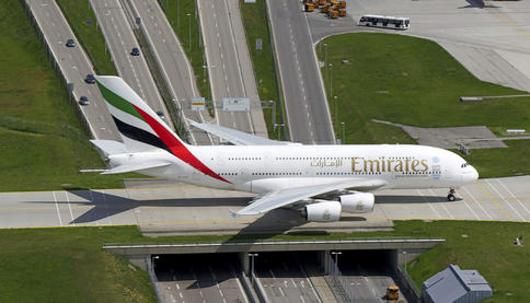 A380 der Emirates A380 der Emirates