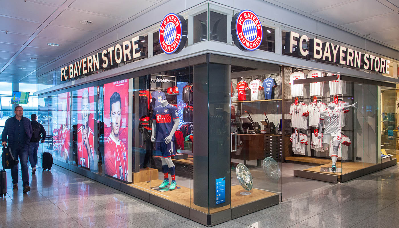 Fc Bayern Shop München Hauptbahnhof Fc Bayern Store