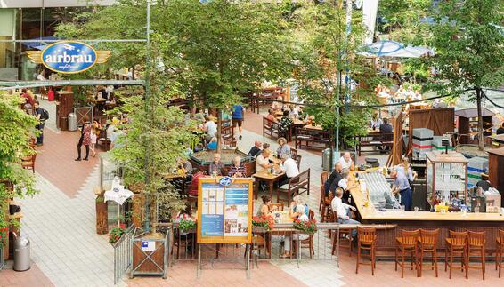 Airbräu beer garden