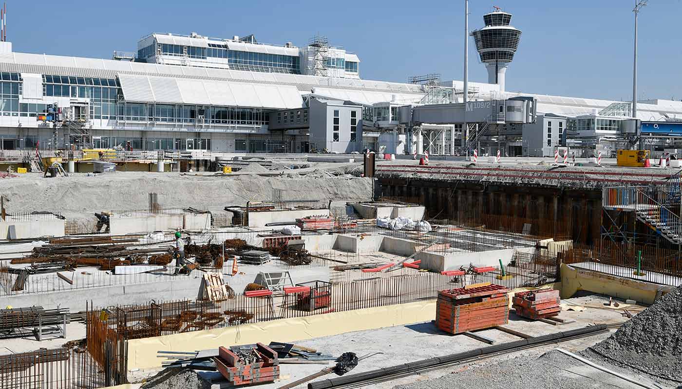 Bauprojekte Am Flughafen München - Flughafen München