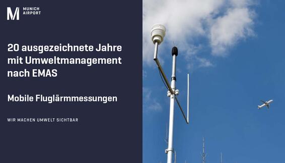 Plakat Aktion 20Jahre EMAS: Mobile Lärmmessungen Plakat Aktion 20Jahre EMAS: Mobile Lärmmessungen
