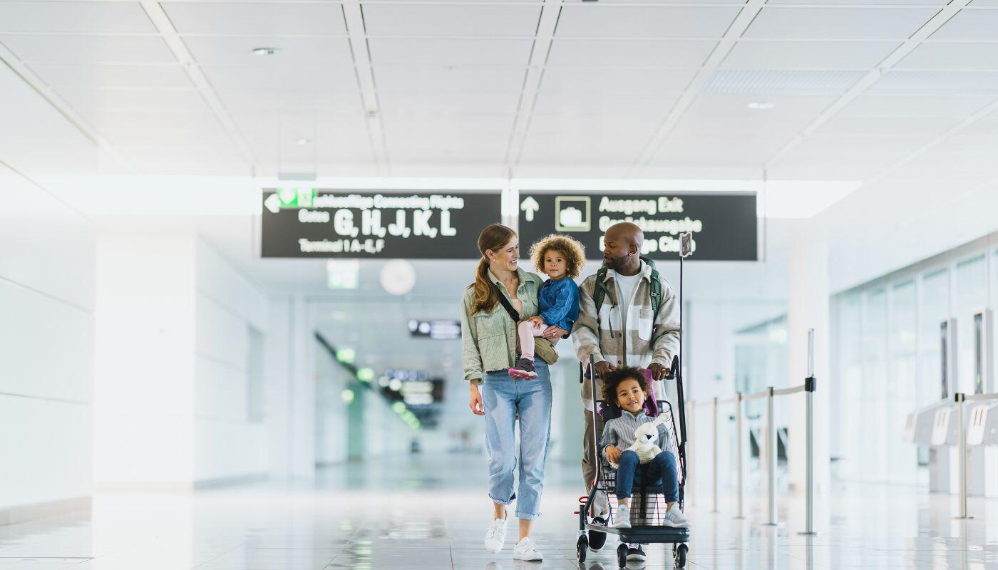 Ganz entspannt zum Gate Ganz entspannt zum Gate