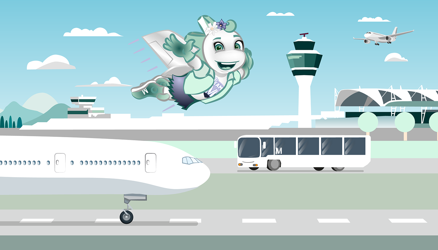 Für kleine Flughafenfans Für kleine Flughafenfans