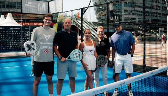 Eröffnung Padel Days am Flughafen München Eröffnung Padel Days am Flughafen München